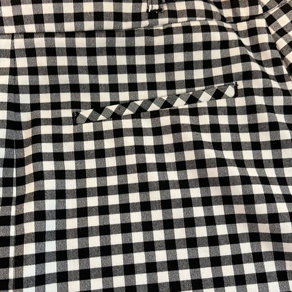 Cynthia Rowley gingham paper bag skirt size 4 - Picture 7 of 7